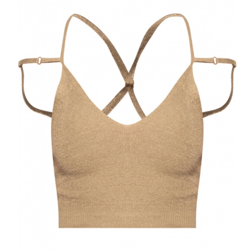 Jacquemus 'La Maille Aneto' Knitted Crop Top